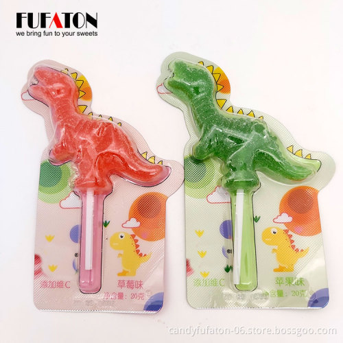 Factory direct sale decorated Cartoon insect shaped lollipop candy